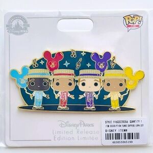 Funko POP Disney Dapper Dans Limited Edition Enamel Pin NWT NEW